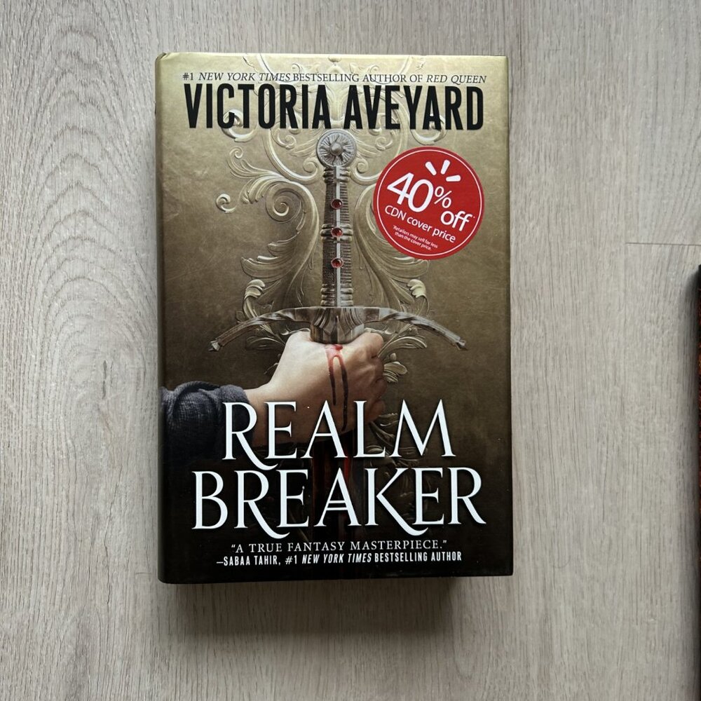Realm Breaker- Victoria Aveyard; hardback